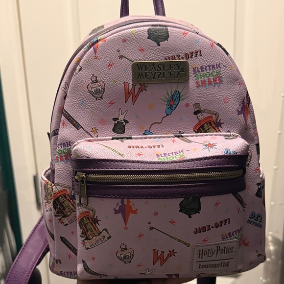 Loungefly Handbags - Loungefly Lavender Harry Potter Backpack